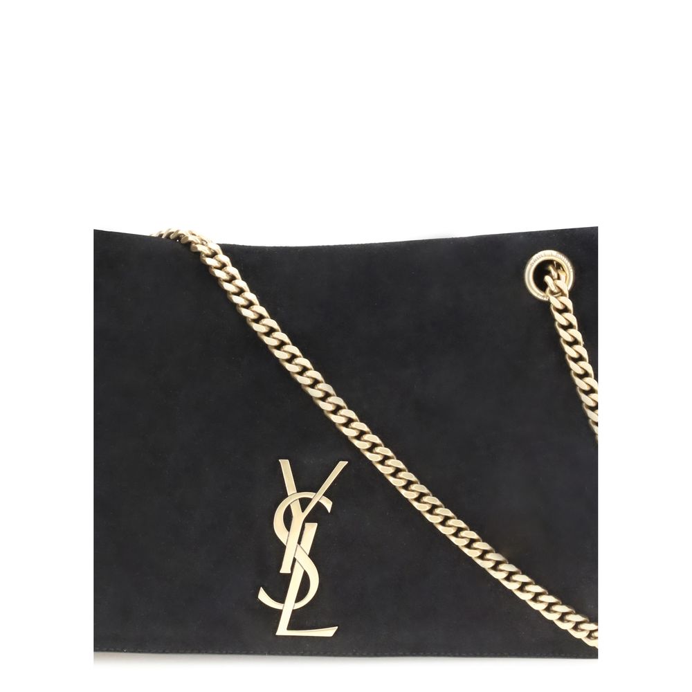 Black Calf Leather Bos Taurus Shoulder Bag