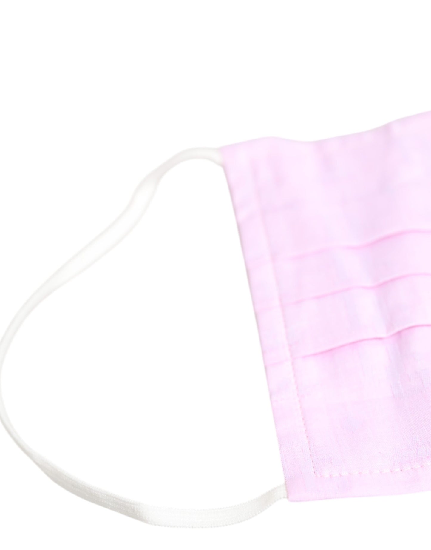 Pink Cotton Logo Elastic Ear Strap Face Mask