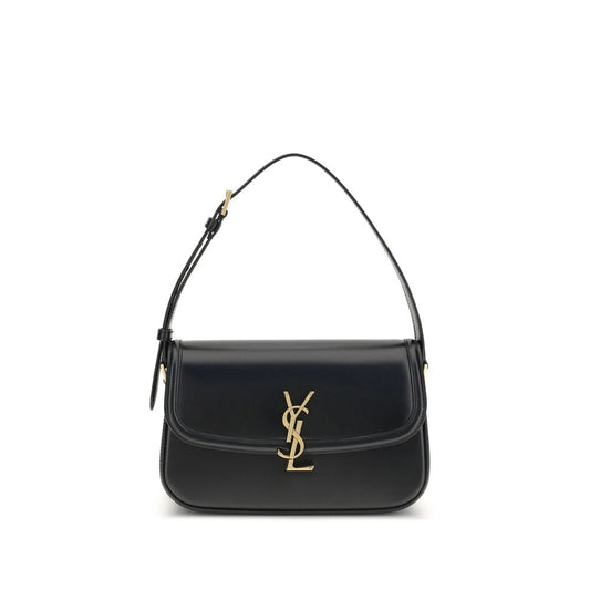 Black Calf Leather Bos Taurus Shoulder Bag