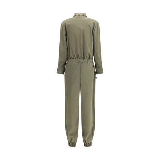 Green Cotton Jumpsuit