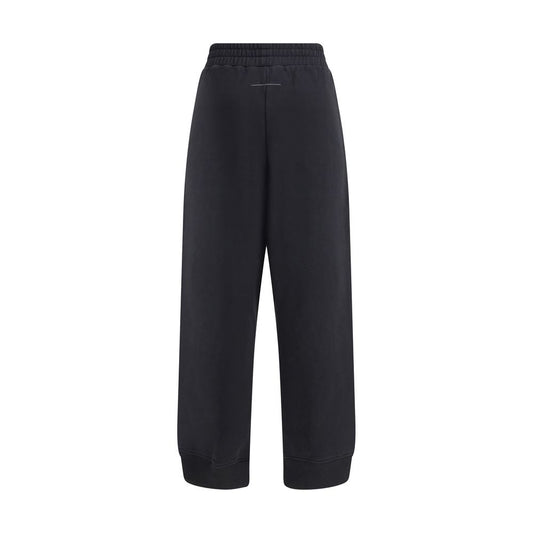 Black Cotton Joggers (Workout Pants)