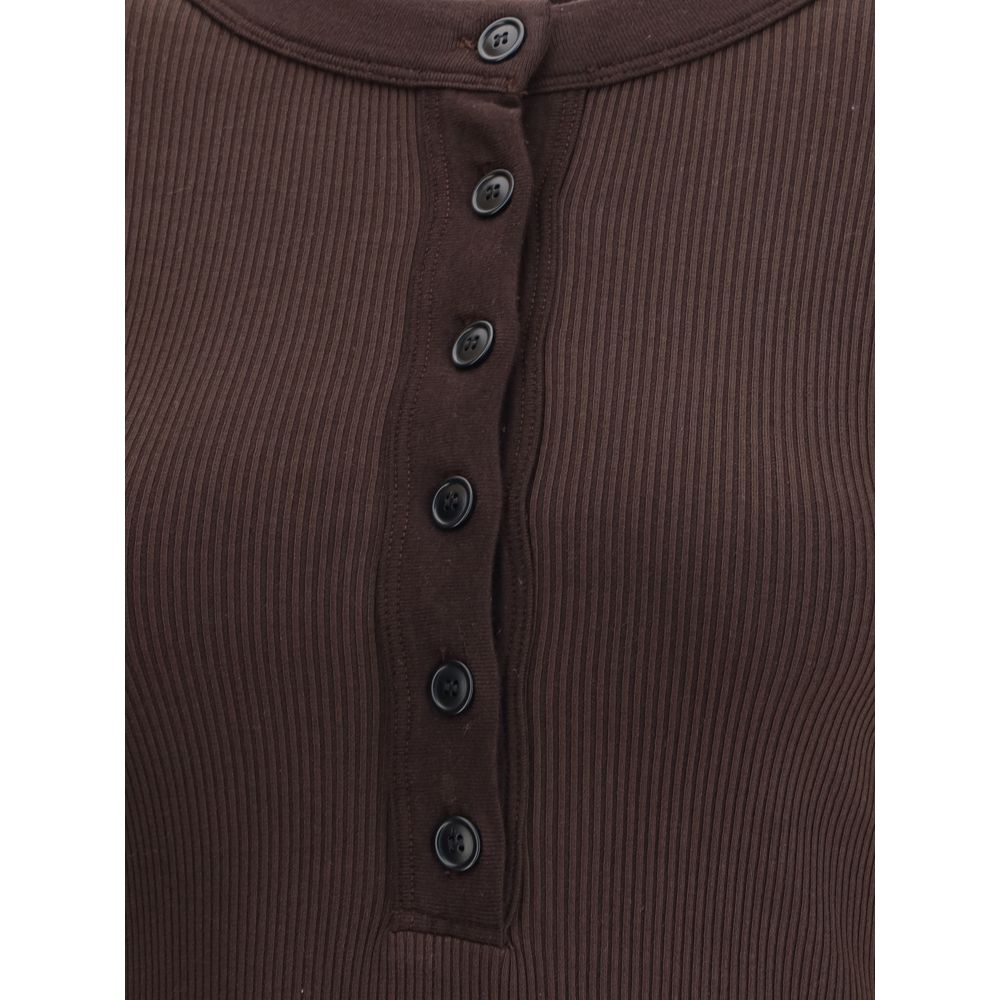 Brown Cotton Top