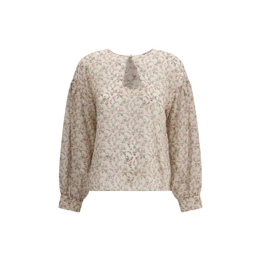 Multicolor Silk Pattern Shirt
