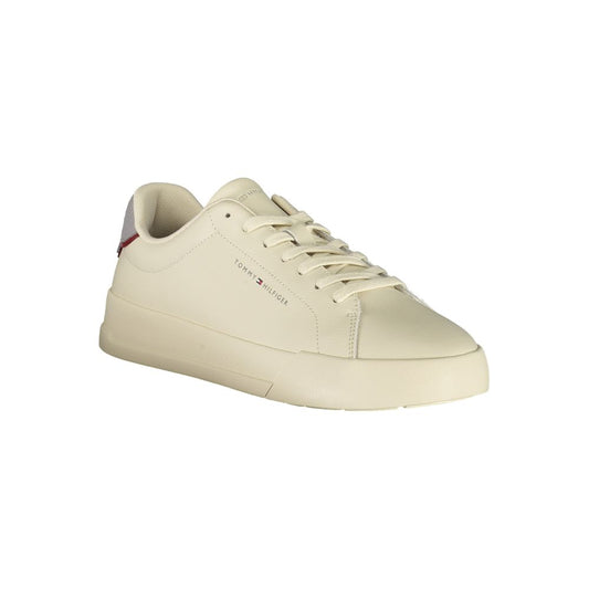 Beige Polyester Sneaker