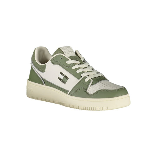 Green Polyester Sneaker