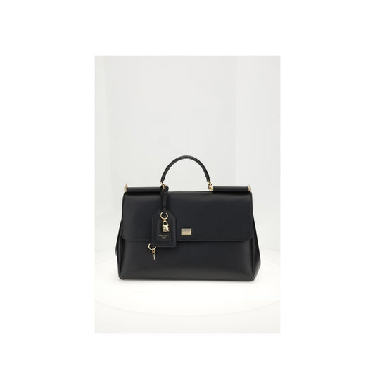 Black Calf Leather Bos Taurus Shoulder Bag