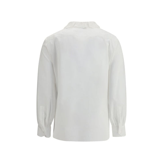White Cotton Dress Shirt