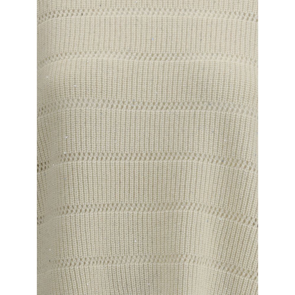 White Cashmere Cashmere Sweater