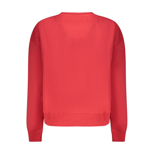 Red Organic Cotton Women Sweater