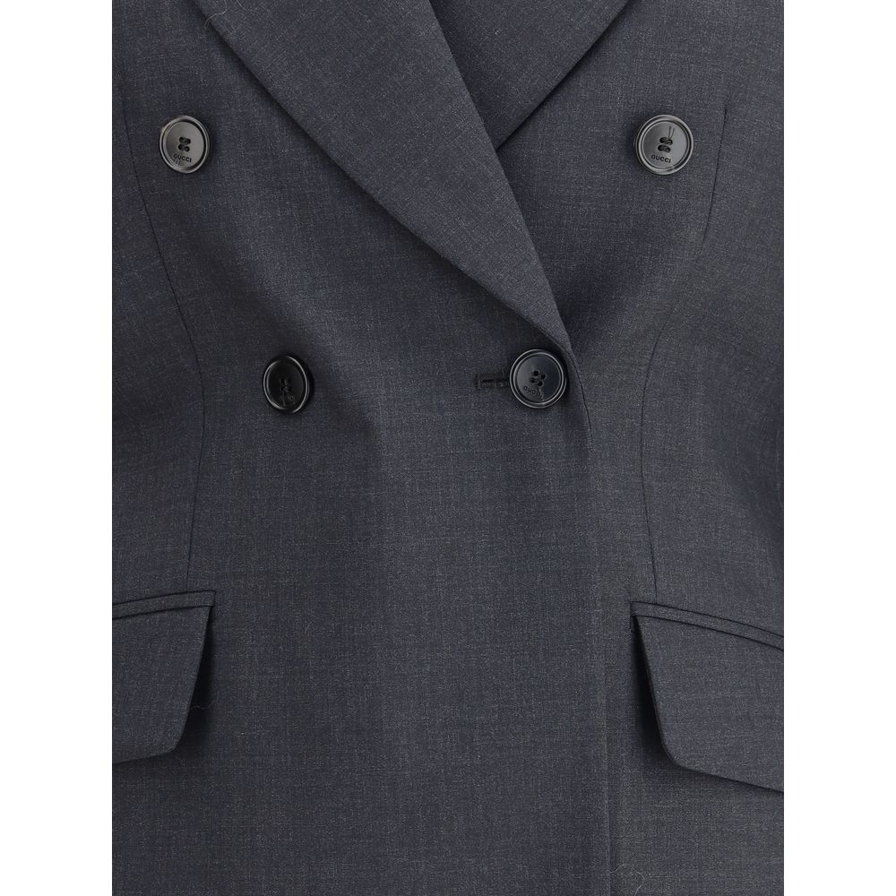 Gray Wool Clothing