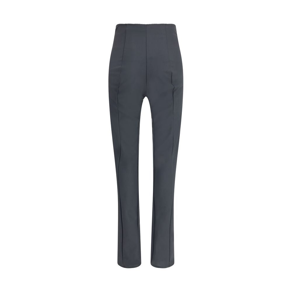 Black Nylon Athletic Pants