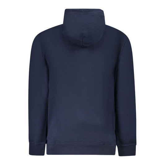 Blue Cotton Men Sweater