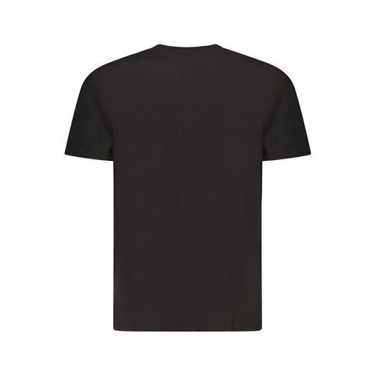 "Black Cotton Men's T-Shirt"