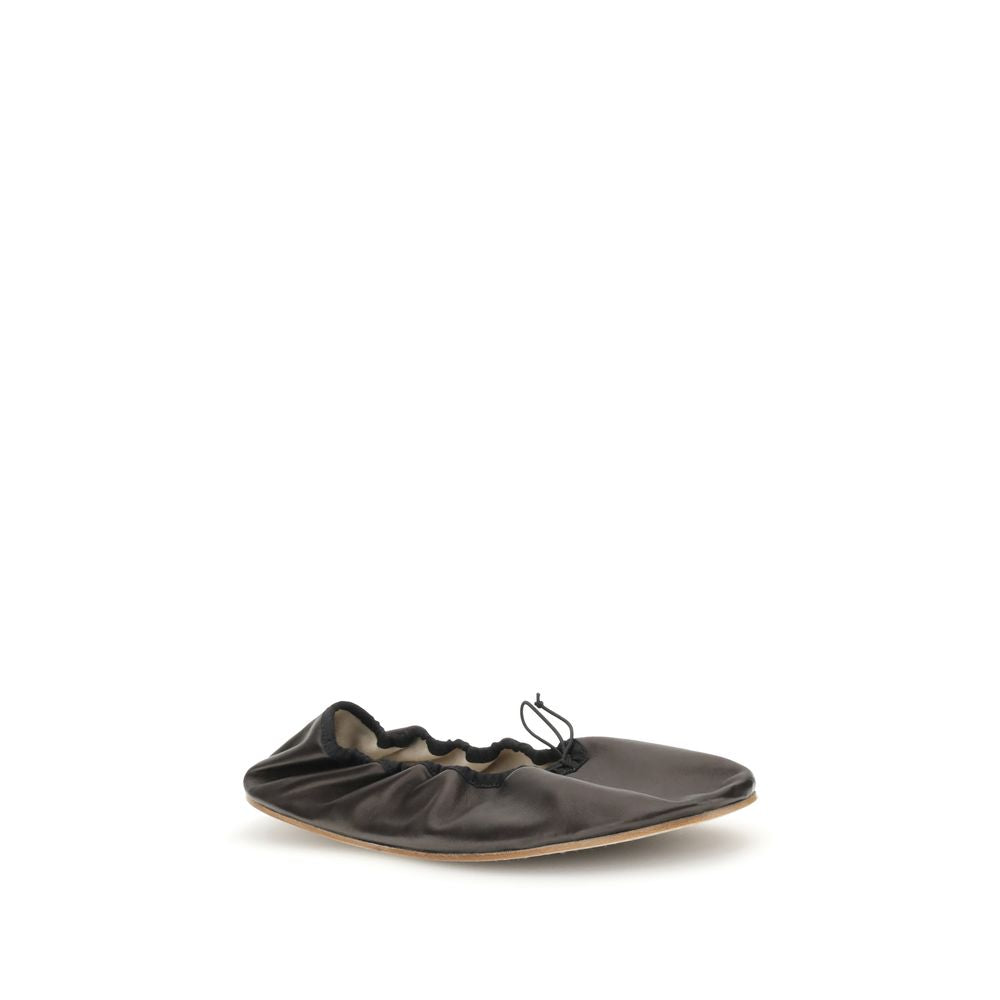 Black Lamb Ovis Aries Aries Ballet Flats
