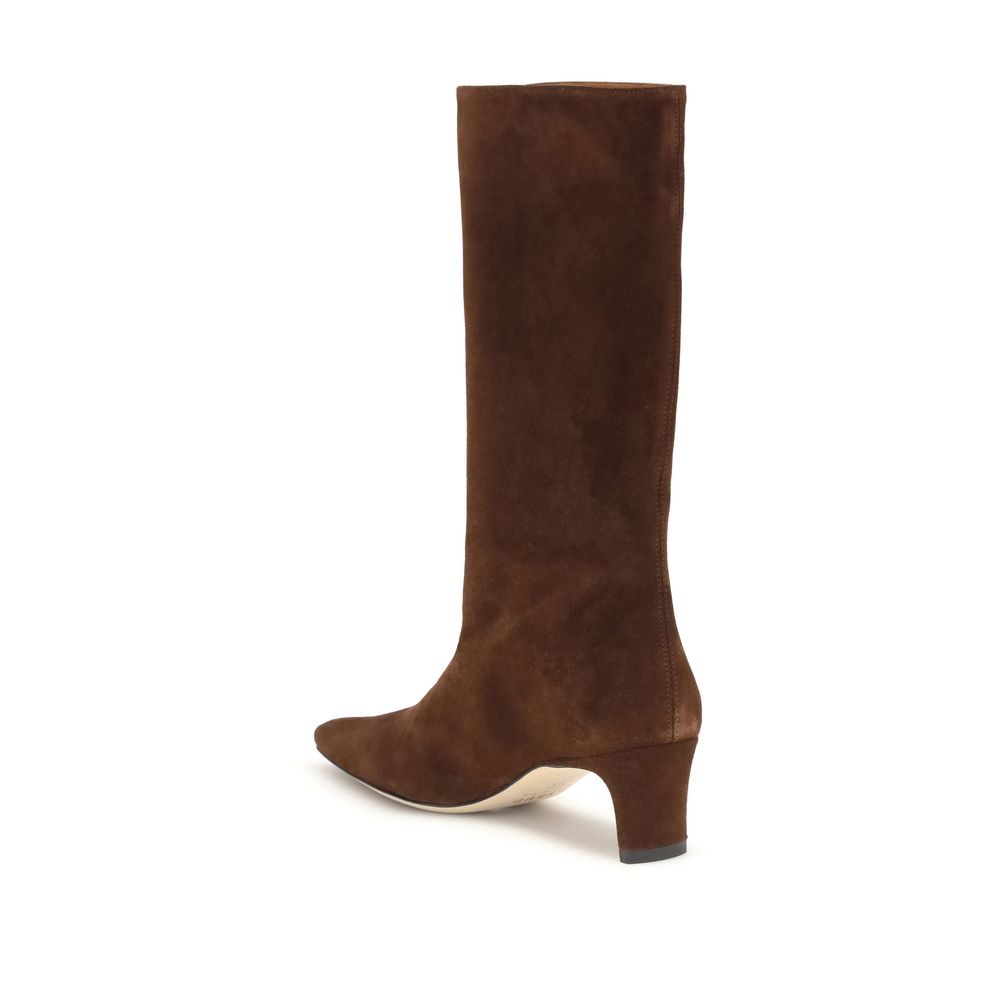 Brown Lamb Ovis Aries Aries Ankle Boots