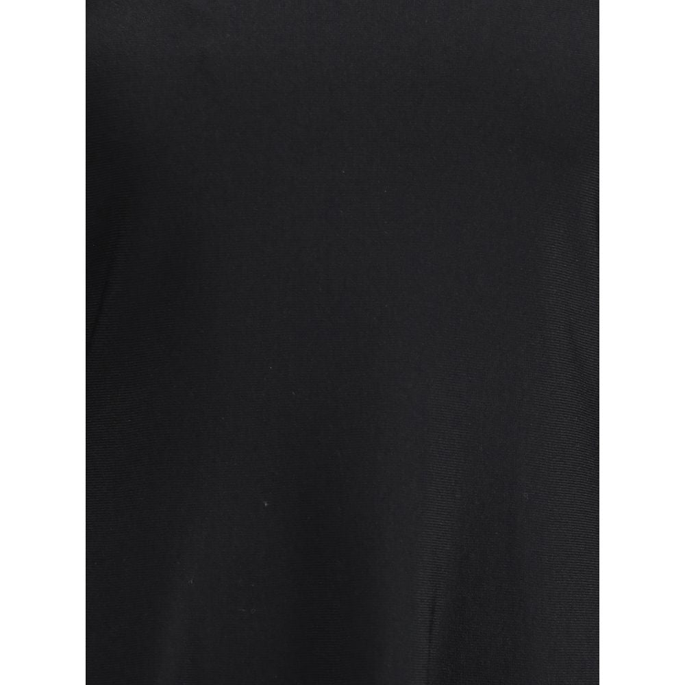 Black Viscose Casual Dress