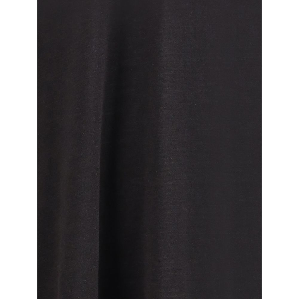 Black Fleece Wool T-Shirt