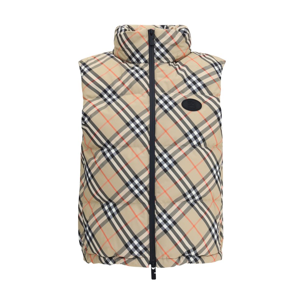 Multicolor Polyester Sleveless Jacket