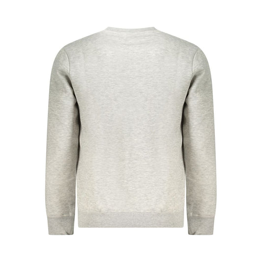 Gray Cotton Men Sweater