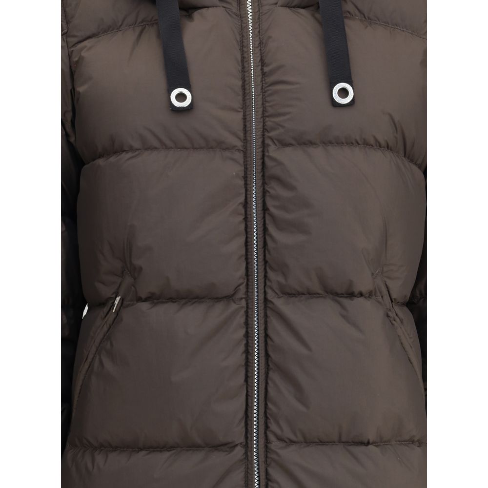 Brown Polyamide Coat
