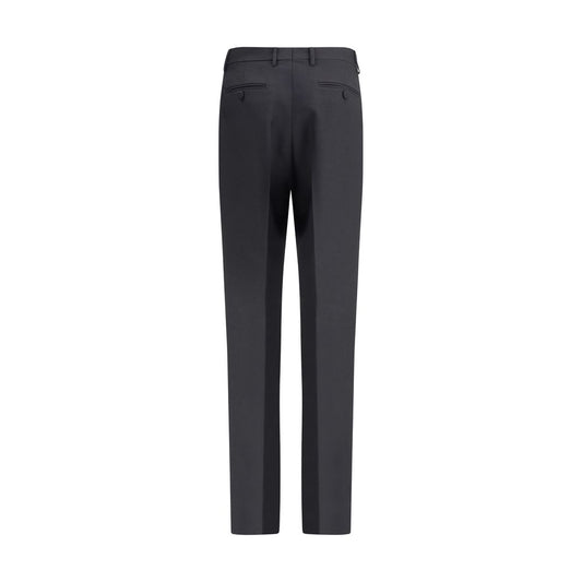 Black Wool Pants