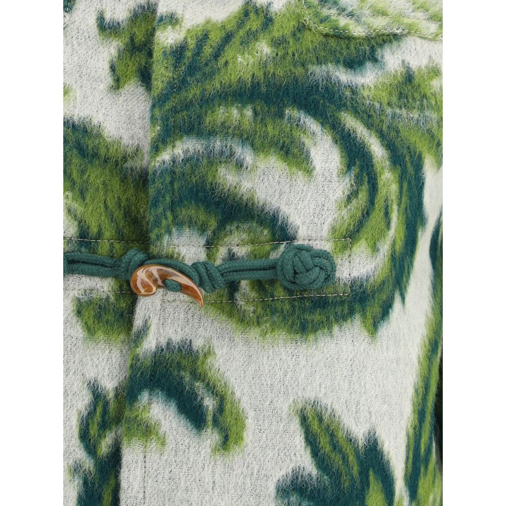 Green Wool Coat