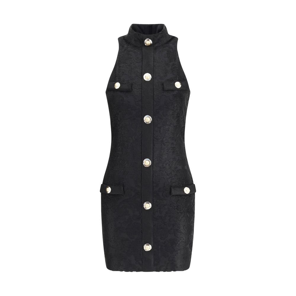 Black Viscose Cocktail Dress