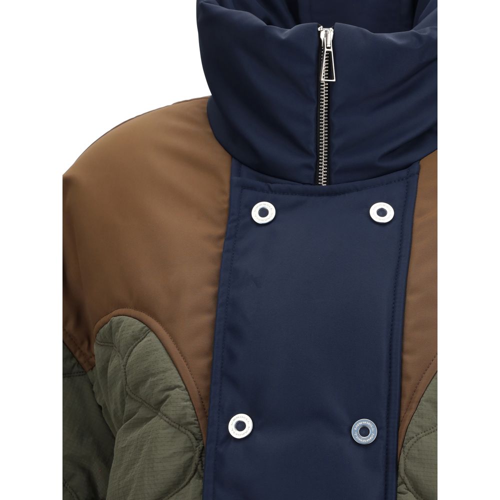 Green Polyamide Coat