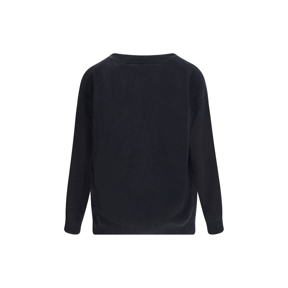 Black Cashmere Cardigan