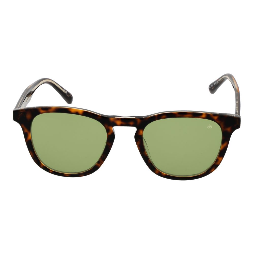 Brown Metal Sunglasses