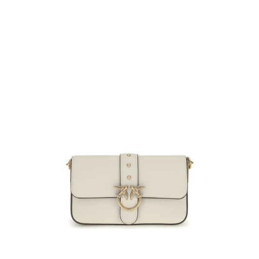 White Calf Leather Bos Taurus Shoulder Bag