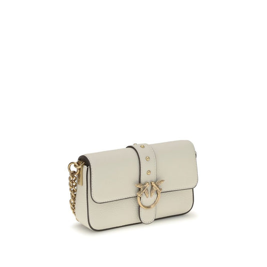 White Calf Leather Bos Taurus Shoulder Bag