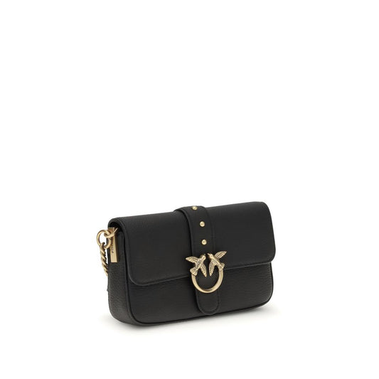 Black Calf Leather Bos Taurus Shoulder Bag