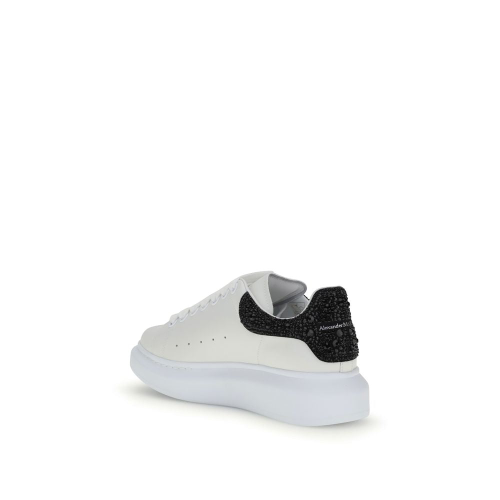 White Leather Chunky Sneakers