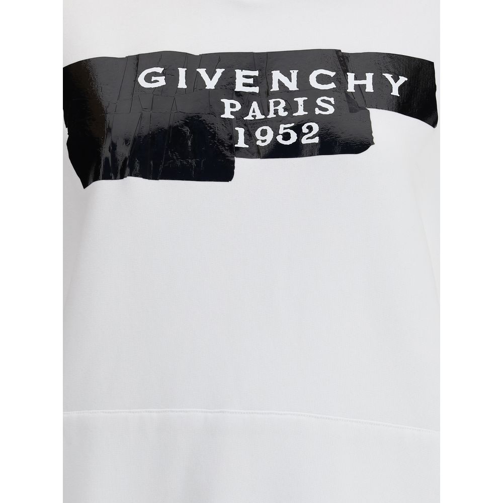 White Cotton Sweatshirt