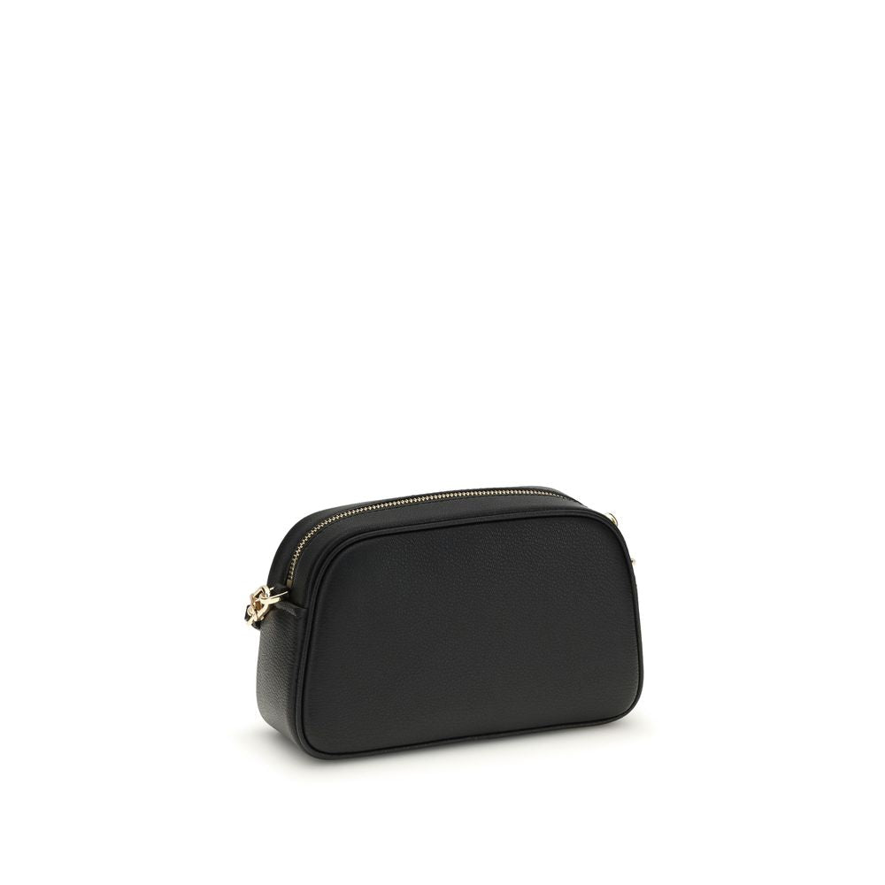 Black Calf Leather Bos Taurus Shoulder Bag