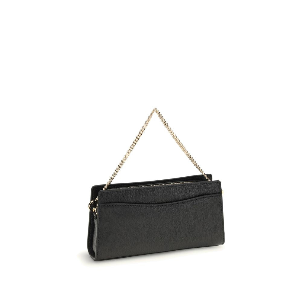 Black Calf Leather Bos Taurus Shoulder Bag