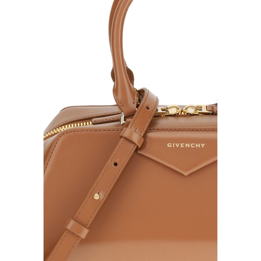 Brown Calf Leather Bos Taurus Handbag