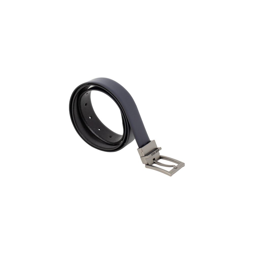 Black Leather Regular Belt
