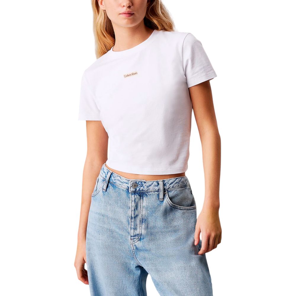 White Recycled Cotton T-Shirt