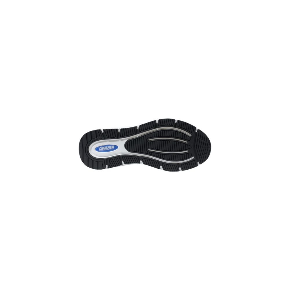 Bicolor Polyester Athletic Sneakers