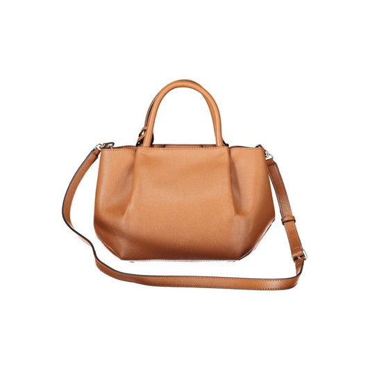 Brown Polyethylene Handbag