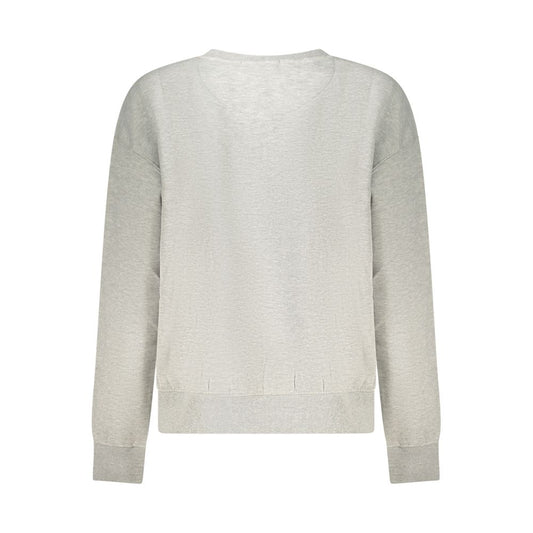 Gray Cotton Women Sweater