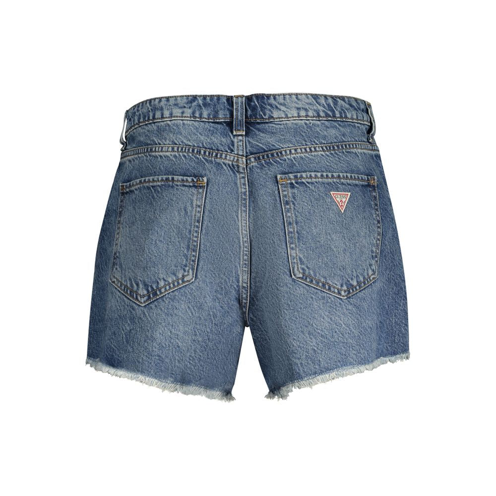 Azzurro Cotton Women Short