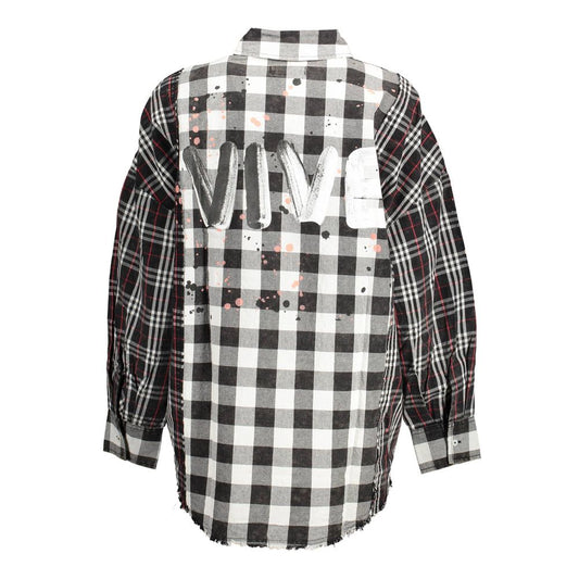 Black Cotton Women Shirt