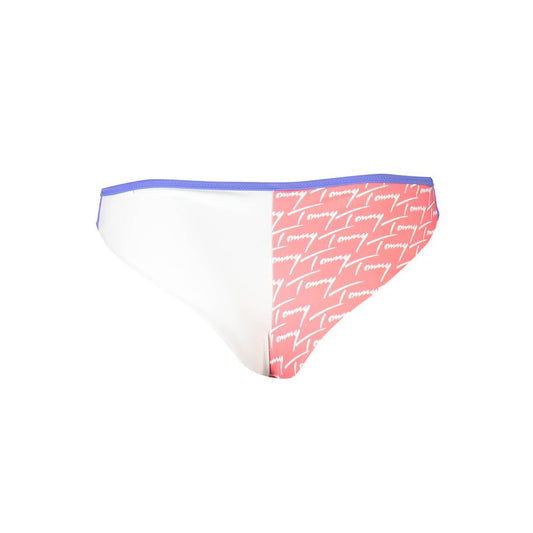 Pink Polyester Swim Briefs