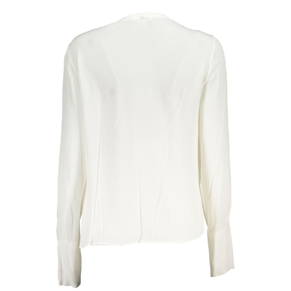 Bianco Viscosa Women Blouse