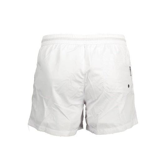 Bianco Polyester Men's Swim Boxer