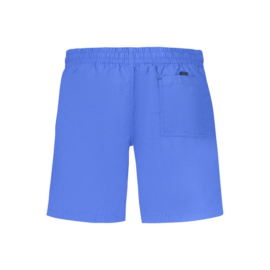 Blu Poliammide Men's Swim Boxer