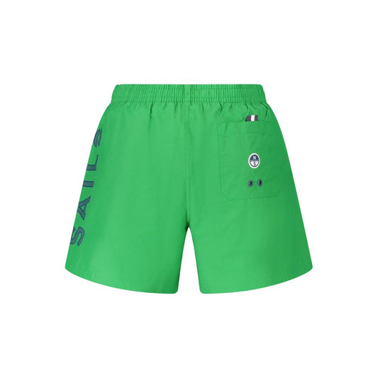 Verde Nylon Men's Swim Boxer